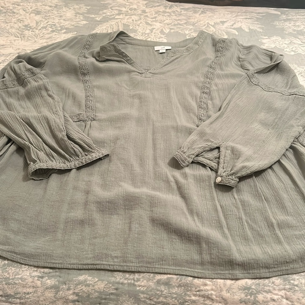 Jjill baby doll top XL